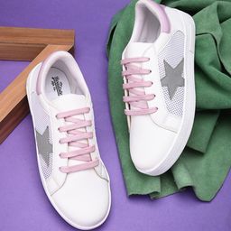 The Roadster Lifestyle Co Women Lace-Up Sneakers-image-56