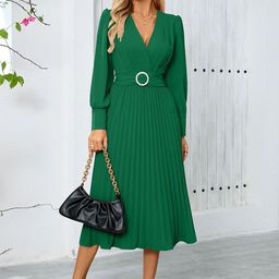 all about you Fit & Flare Midi Dress-image-95