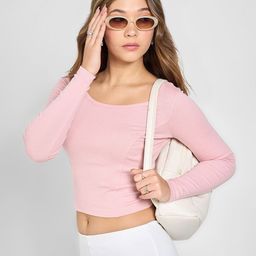 Honey by Pantaloons Women Scoop Neck Fitted Top-picture-42