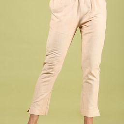 V-Mart Women Striped Chinos Trousers-image-48