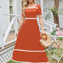 Outzidr Fit & Flare Maxi Dress-image-20