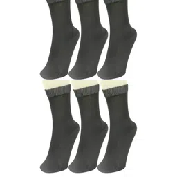 NESKA MODA 6 Pair Cotton Above Ankle Socks-32