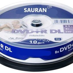 Sauran DVD Recordable Pack of 10 Blank Digital Versatile Disc DVD 8.5 GB image 2