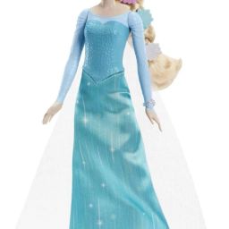 Elsa Fashion Doll In Signature Blue Dress And 7 Accessories-image-52