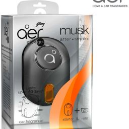godrej aer Musk After Smoke Car Freshener Diffuser Set image 3