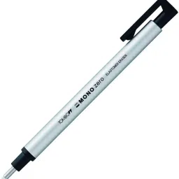 Mono Zero Round Shapre Silver Eraser-9
