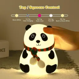 LED Color Changing Cute Panda Theme Night Light Lamp_s39 Night Lamp-picture-13