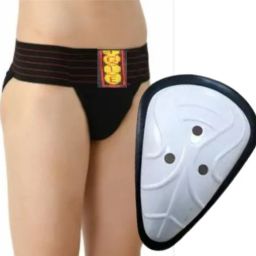 XL-Size Combo of Cotton Elastic Supporter and Abdominal-Guard Cricket Guard Combo-image-59