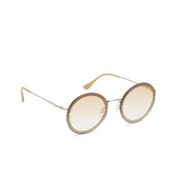 French Connection Women Brown Lens & Round Sunglasses with UV Protected Lens FC 7570 C3 S-45