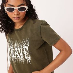 DressBerry City Daring Printed Casual T-shirt-image-47