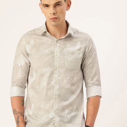 Integriti Slim Fit Floral Printed Casual Shirt-image-31