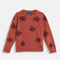 Indian Terrain Boys Floral Print Pullover-image-57