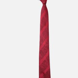 Louis Philippe Men Maroon Woven Design Broad Tie-image-83