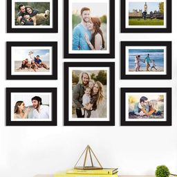 Art Street Set Of 11 Brown Solid Individual Photo Frames-image-10