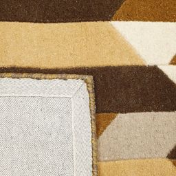 PRESTO Multicoloured Printed Hand-Tufted Anti-Skid Woolen Carpet image 4