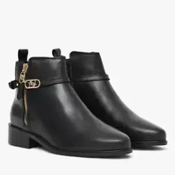 Women Pup Tan Leather Boots-image-33