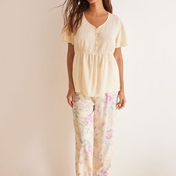 women'secret Floral Printed Night Suit-image-80