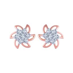 P.C. Chandra Jewellers 14 kt Gold & Diamond Earrings-image-68
