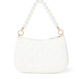Forever New White Penelope Quilted Small Shoulder Bag-picture-9