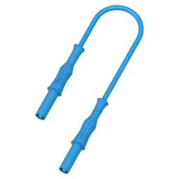 MULTICOMP PRO Banana Test Leads 4MM BANANA PLUG TO PLUG LEAD, BLU, 1.5M, 76-1402-22