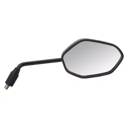 Uno Minda Shatterproof Glass Rear View Mirror (Blue) - Right Hand for Honda Dream Yuga, Livo (RV-4004R-BLUE)-12
