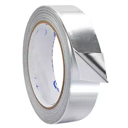 SCHOFIC Aluminum Foil Duct Tape ‎Silver 20 mm Width 46 m (150 ft.) Length, 0614VEV1SV5 (Pack of 5)-image-81