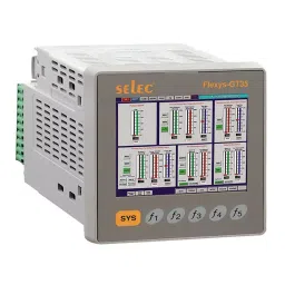 Selec 99x99 mm PLC Graphical Display Panel Mount, FL-GT35-DI04-PS-230V image 1