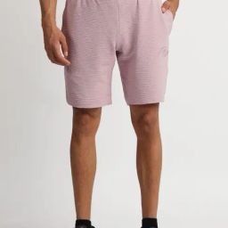 Reebok Pink Regular Fit Solid Shorts-image-96