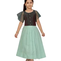 Aarika Kids Rama Regular Fit Lehenga Choli-image-24