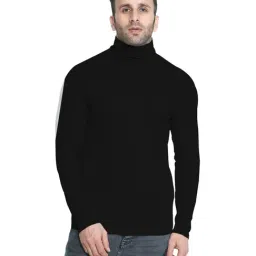 Chkokko Black Regular Fit T-Shirt-image-74