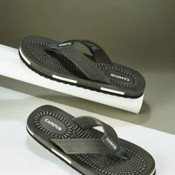 Campus Men's Grey Flip Flops-32