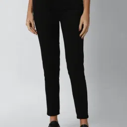 Van Heusen Black Slim Fit Lightly Washed Jeans-picture-7