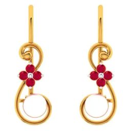 P.C. Chandra Jewellers 22k Gold Earrings for Women-picture-34