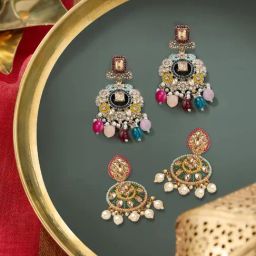 Zaveri Pearls Multi Alloy Earrings for Women-76