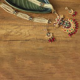 Mekkna Contemporary Drop Earrings-image-28