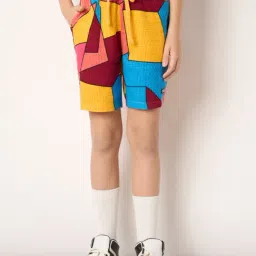 Jack & Jones Junior Multicolor Printed Shorts-image-30
