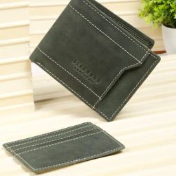 Teakwood Leathers Olive Faded Leather Bi-Fold Wallet-picture-37