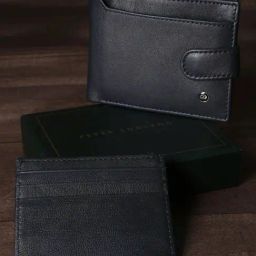 Peter England Black Solid Bi-Fold Wallet For Men-41