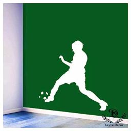 Kayra Decor Boy Playing Football 16x24 Inch Wall Design Stencil Painting KHSNT144-image-99