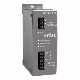 Selec Battery Chargers Voltage Range 150-270 V AC DIN Rail, BC2-2410 image 1
