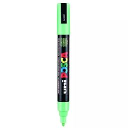 Uni Posca PC-5M 1.8-2.5 mm Medium Tip Light Green Ink Water Based Paint Marker (Pack of 6 Pcs)-46