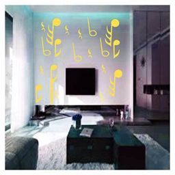 Kayra Decor Music Symbol 16x24 Inch Wall Design Stencil Painting KHSNT193-image-83