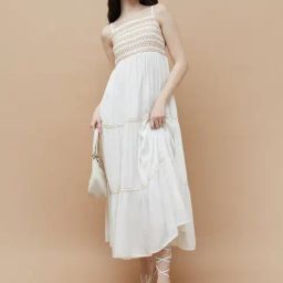Ginger By Lifestyle White Regular Fit Dress-image-55