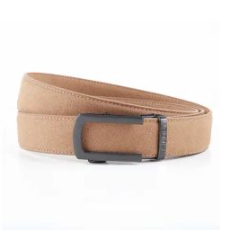 Halden Tan  Formal Belt With Classic Black Matt Buckle-image-47