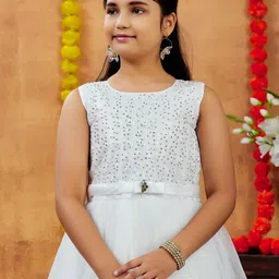 Aarika Net Fit & Flare Maxi Dress image 2