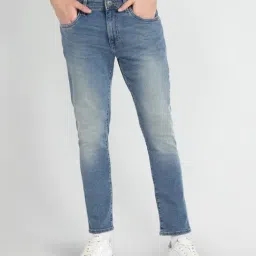 U.S. Polo Assn. Denim Co. Powder Blue Tapered Fit Jeans-picture-0