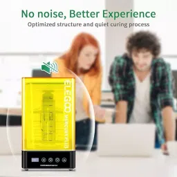 ELEGOO Mercury Plus 2.0 Wash And Cure Station Upgraded 2 In 1 Design Washing Uv Resin Curing Machine, Multicolor image 3