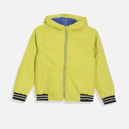 Allen Solly Boys Green Solid Full Sleeves Jacket-image-95