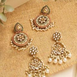 Zaveri Pearls Multi Alloy Earrings for Women-79