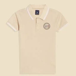 Allen Solly Boys Beige Graphic Polo T-Shirt-image-33